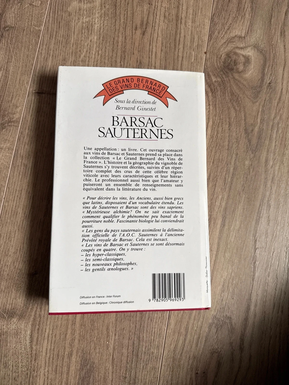 Libro "el gran Bernard de los vinos de Francia" – photo 5